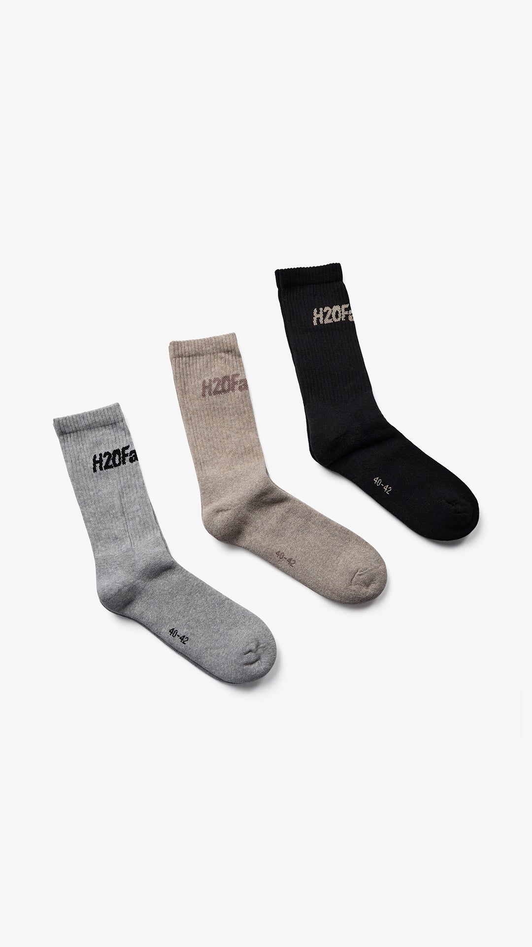 Suck Socks 3-Pack - Black/Beige/Grey