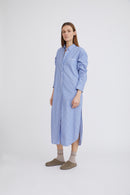 H2OFagerholt Sunday Shirt Dress Dresses 2513 Blue Stripe