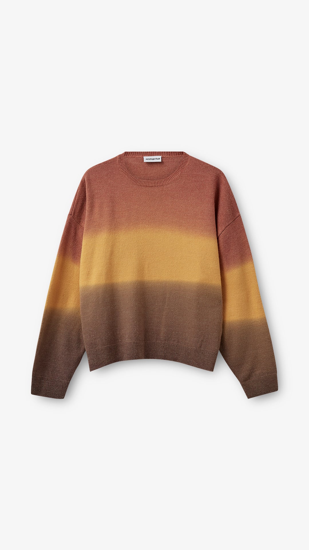 Sundown Knit Sweater - Chili Dip Dye