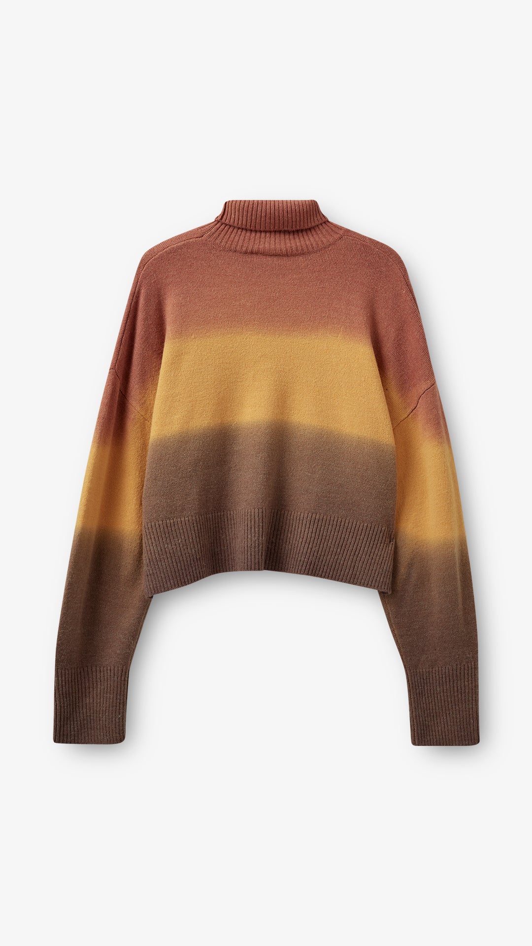 Sunrise Knit Sweater - Chili Dip Dye