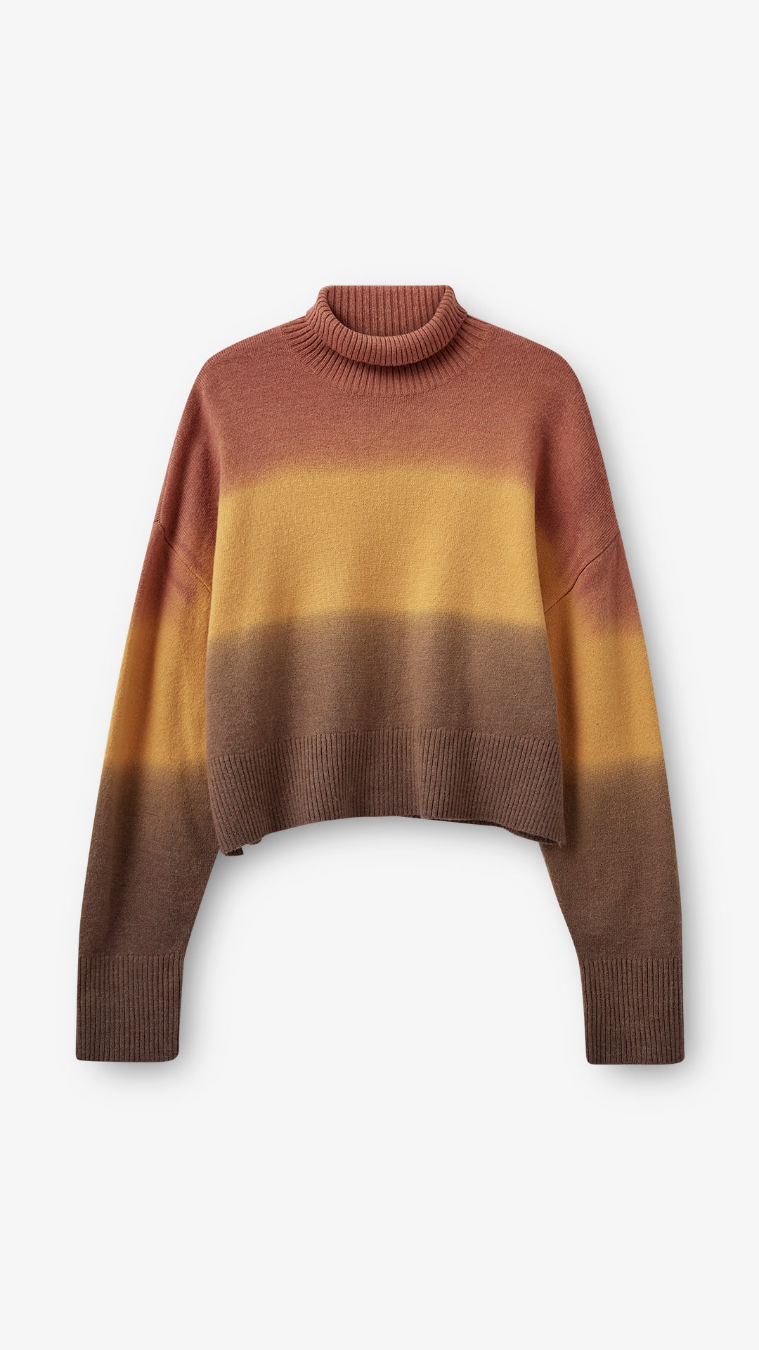 Sunrise Knit Sweater - Chili Dip Dye