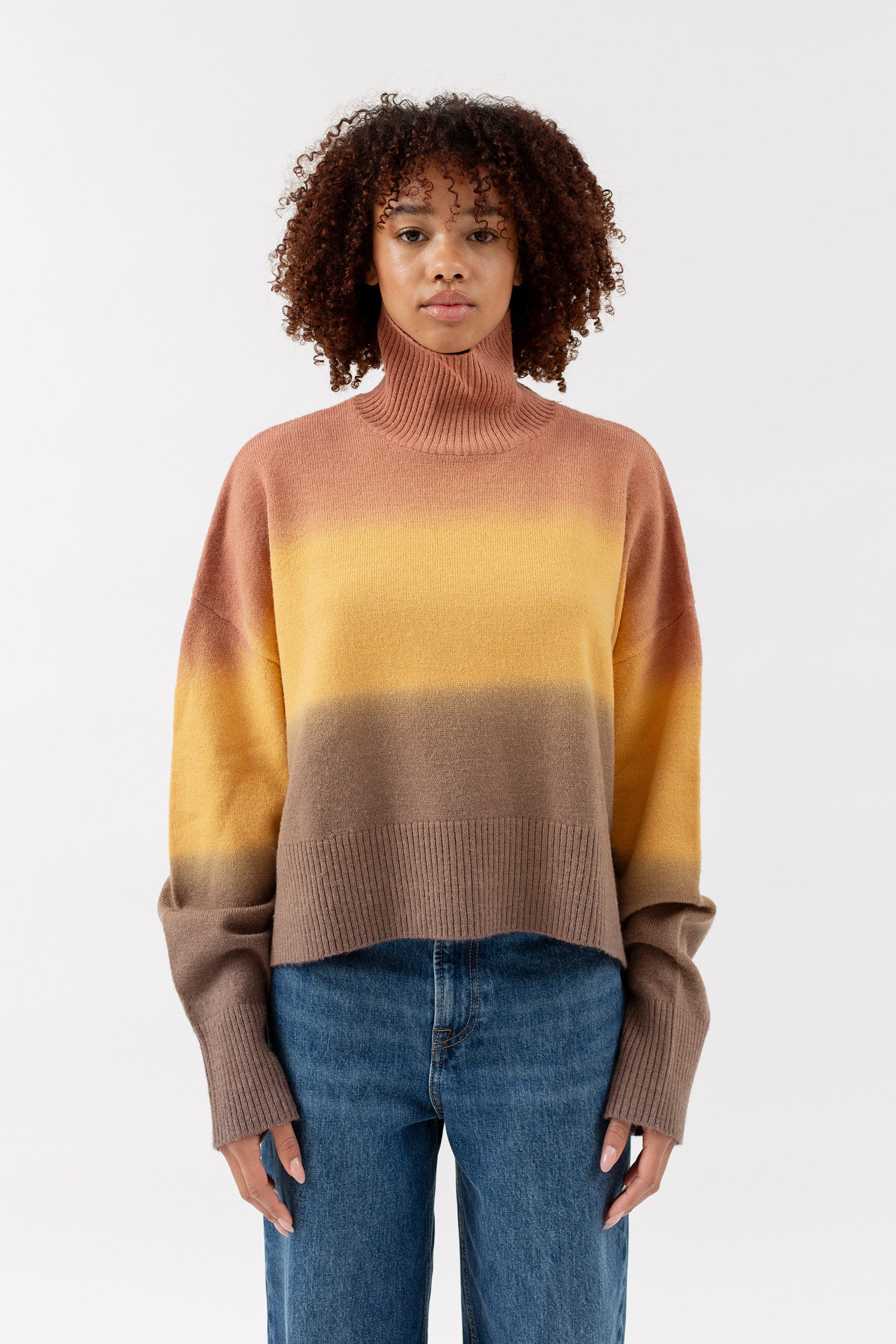 H2OFagerholt Sunrise Knit Sweater Knit 2004 Chili Dip Dye