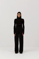 H2OFagerholt That Comfy Cropped Knit 3500 Black