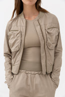 H2OFagerholt Tracko Jacket Jackets 1047 Creamy Grey