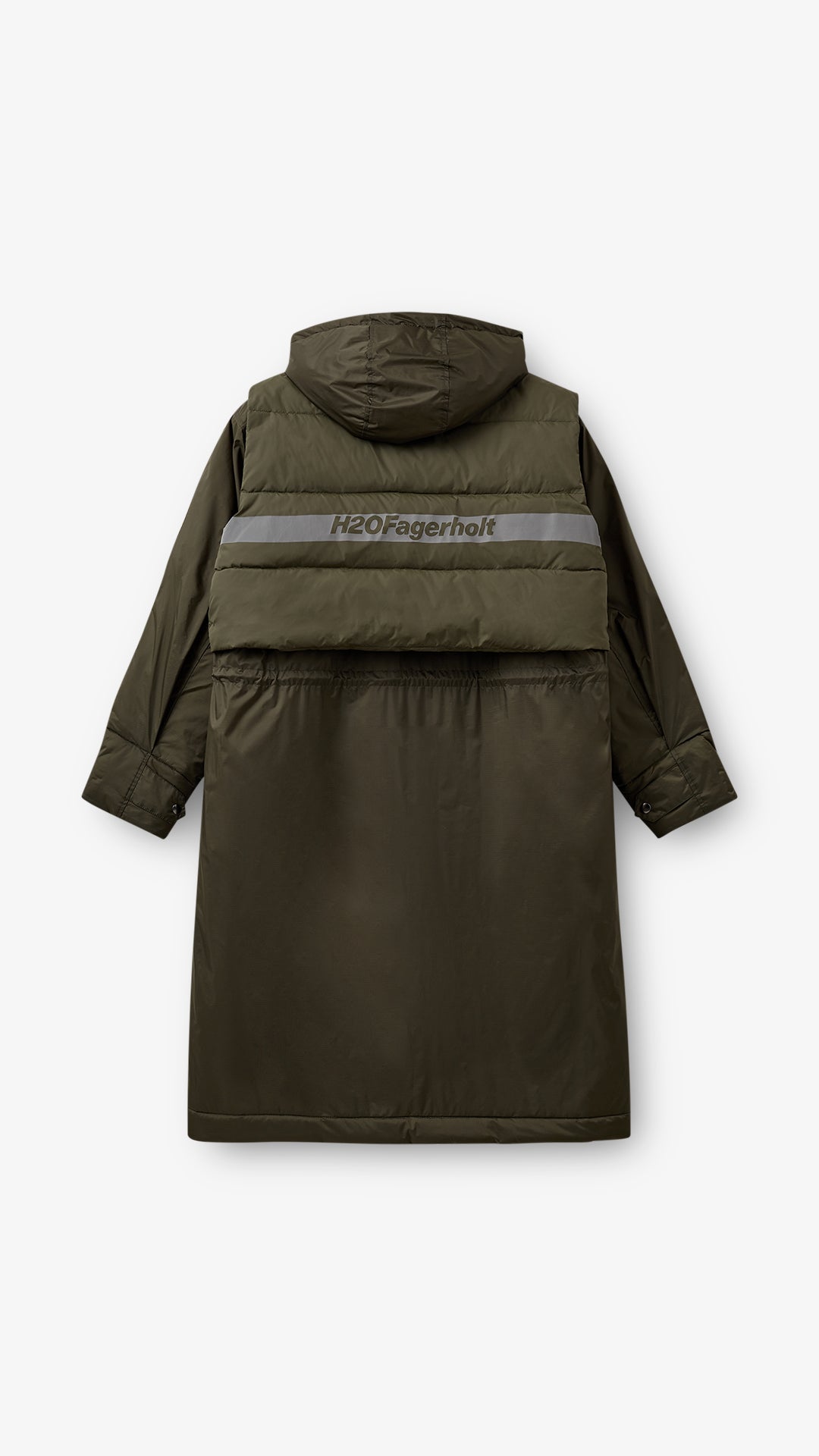 Warm Rain Coat - Forest Green