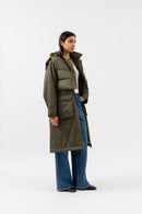 H2OFagerholt Warm Rain Coat Rain Wear 3055 Forest Green