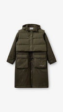 H2OFagerholt Warm Rain Coat Rain Wear 3055 Forest Green