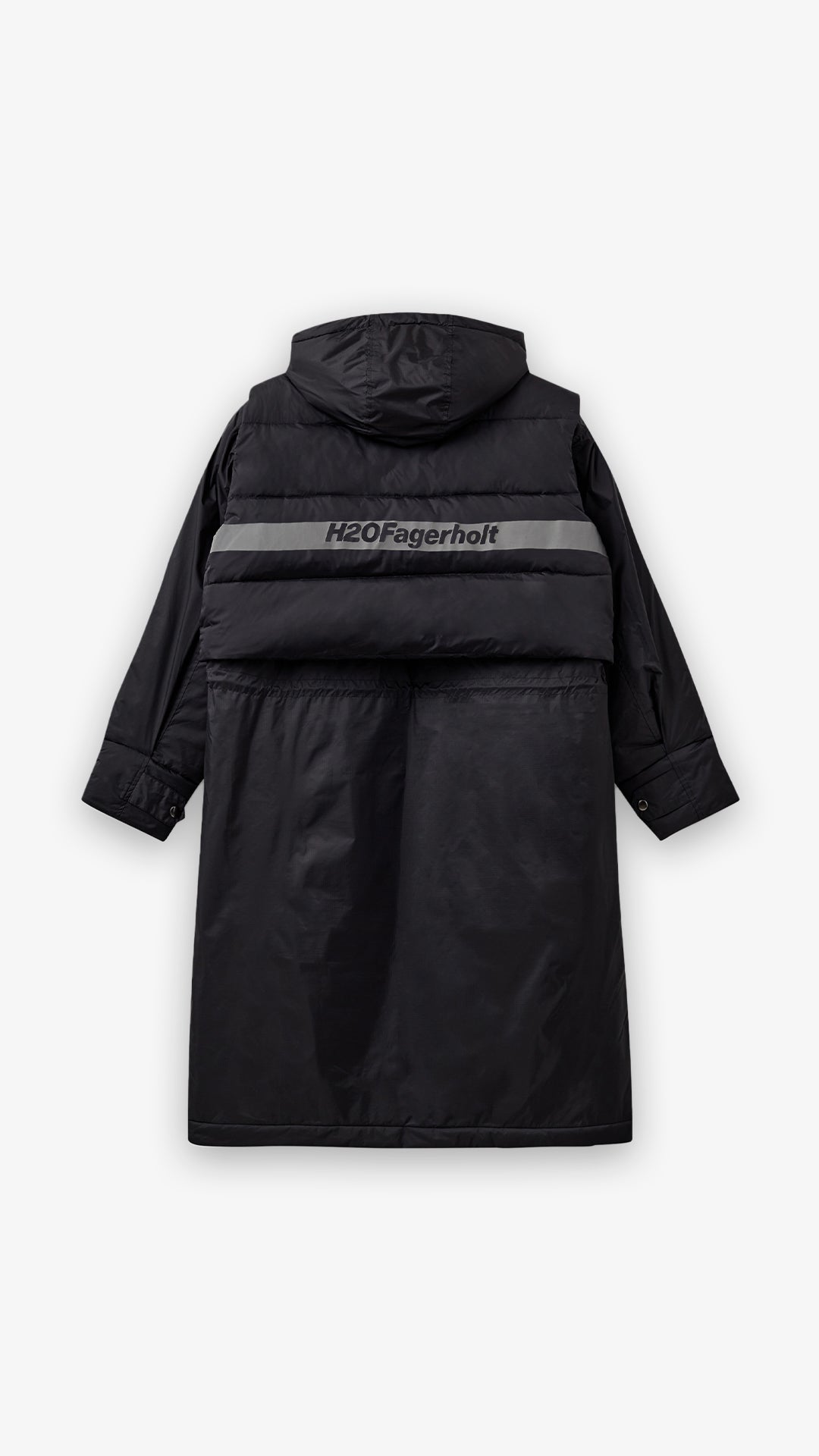 Warm Rain Coat - Black