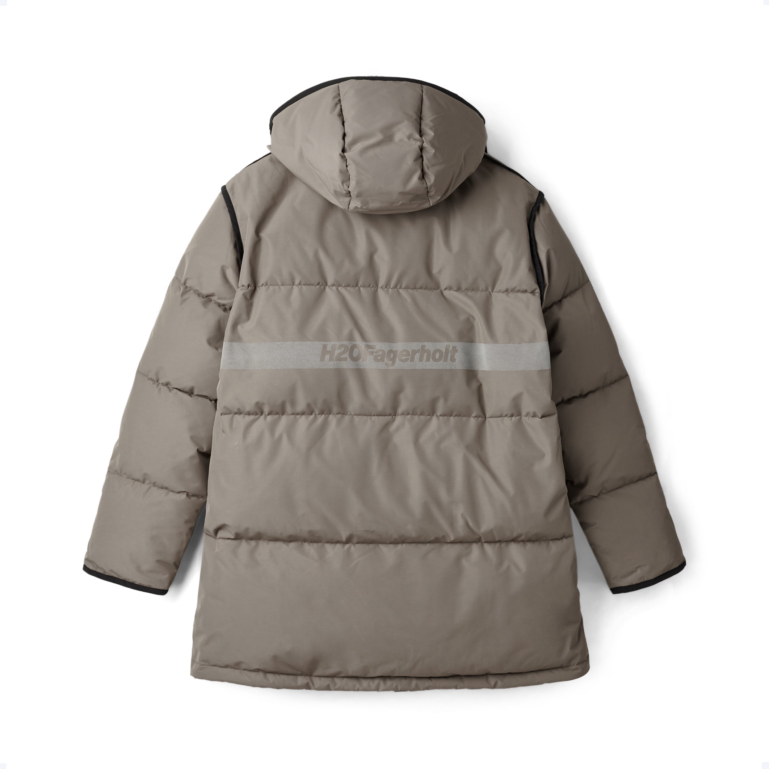 H2OFagerholt Warm Up Jacket Jackets 3583 Walnut