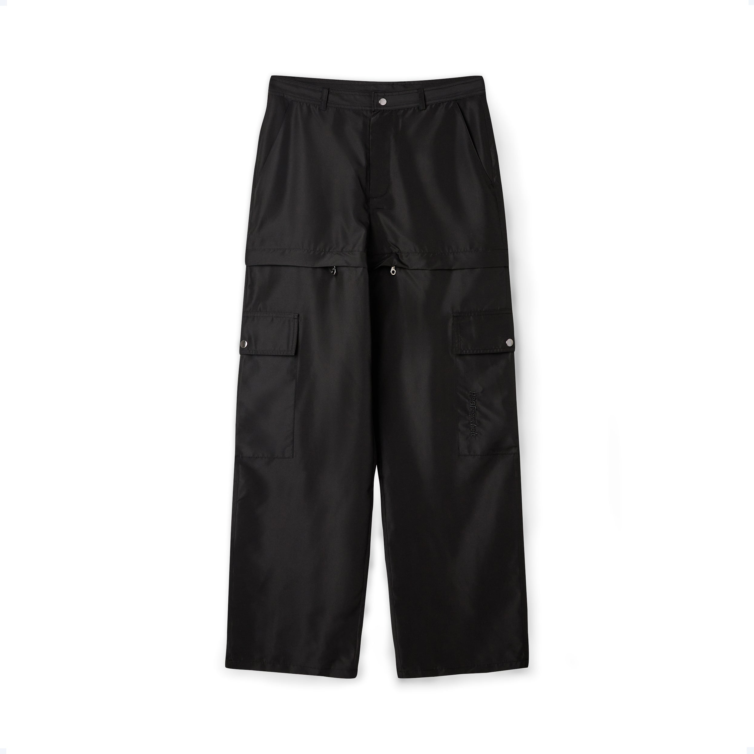 Windy Zip Off Pants - Black