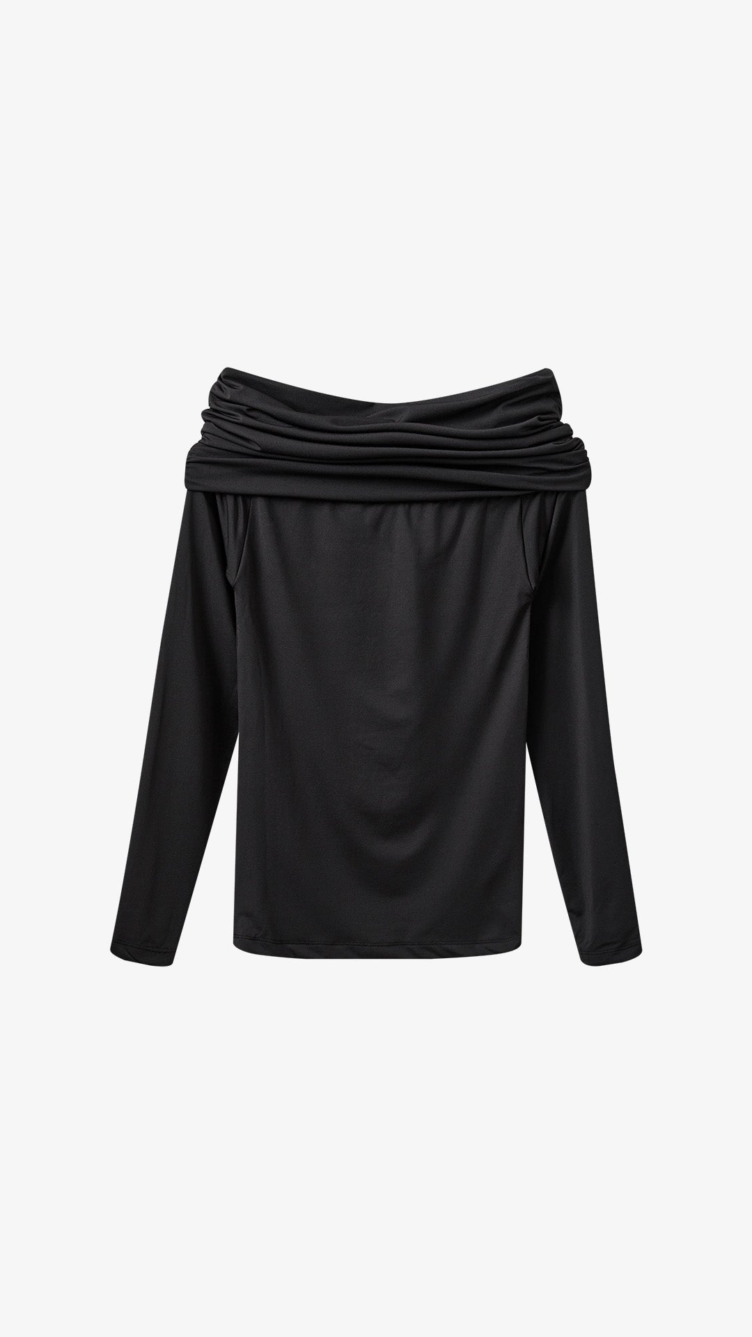 H2OFagerholt Wrapped Blouse T-Shirt L/S 3500 Black